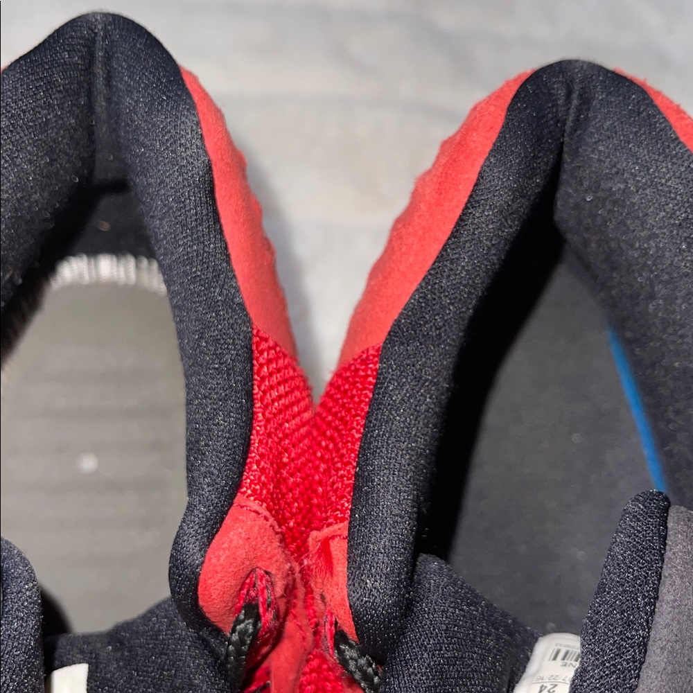 Jordan Academy GS Red Athletic Shoes - Picture 2 of 11